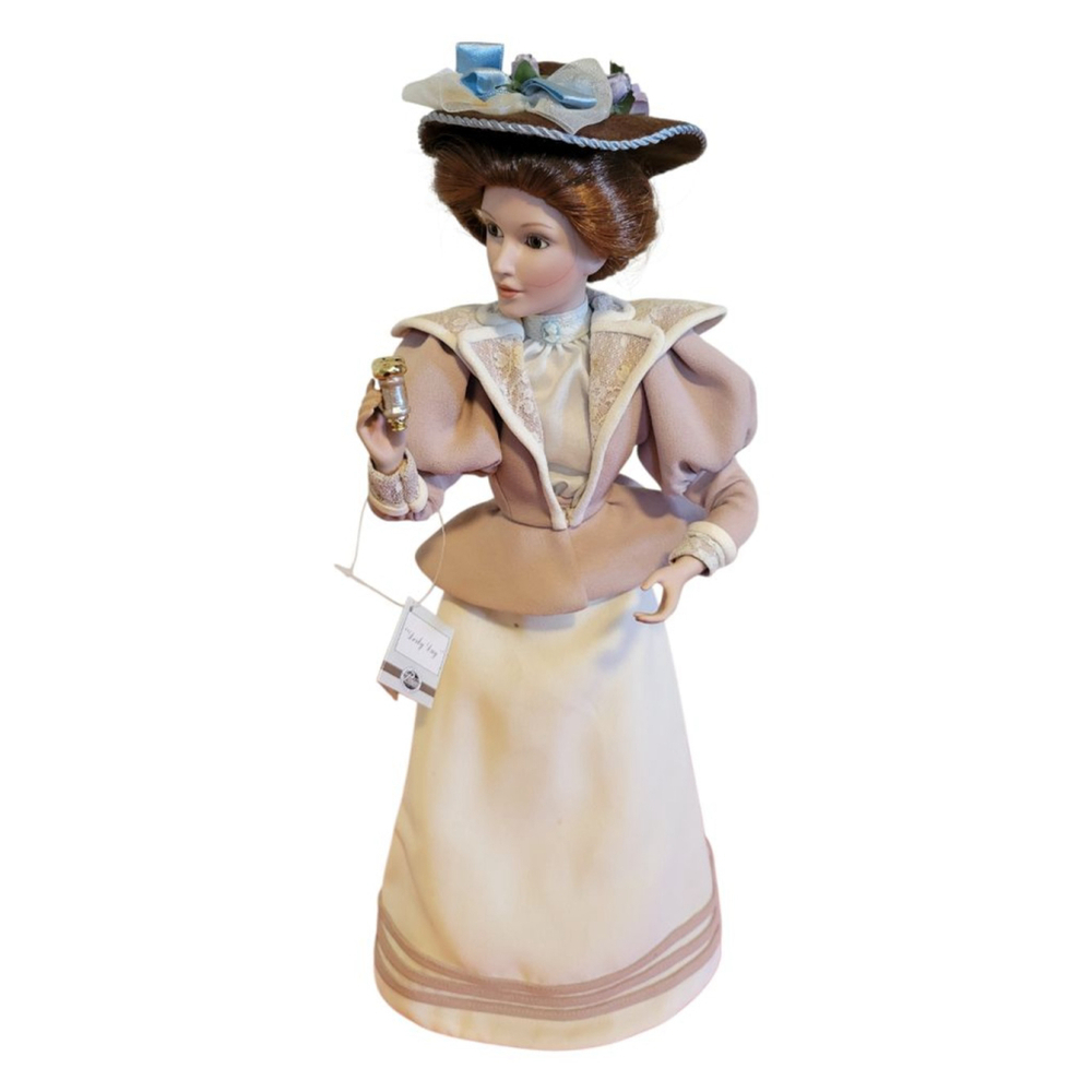 Ashton Drake "Derby Day" Gibson Girl Porcelain Doll Sandra Bilotto